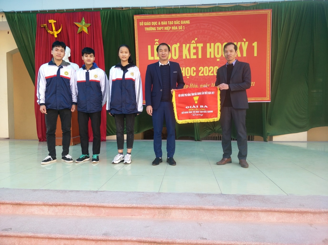 Lễ sơ kết học kỳ 1 năm học 2020 - 2021