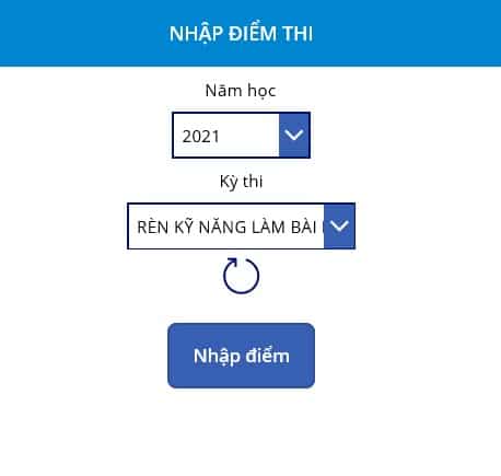 AppNhapdiemthi